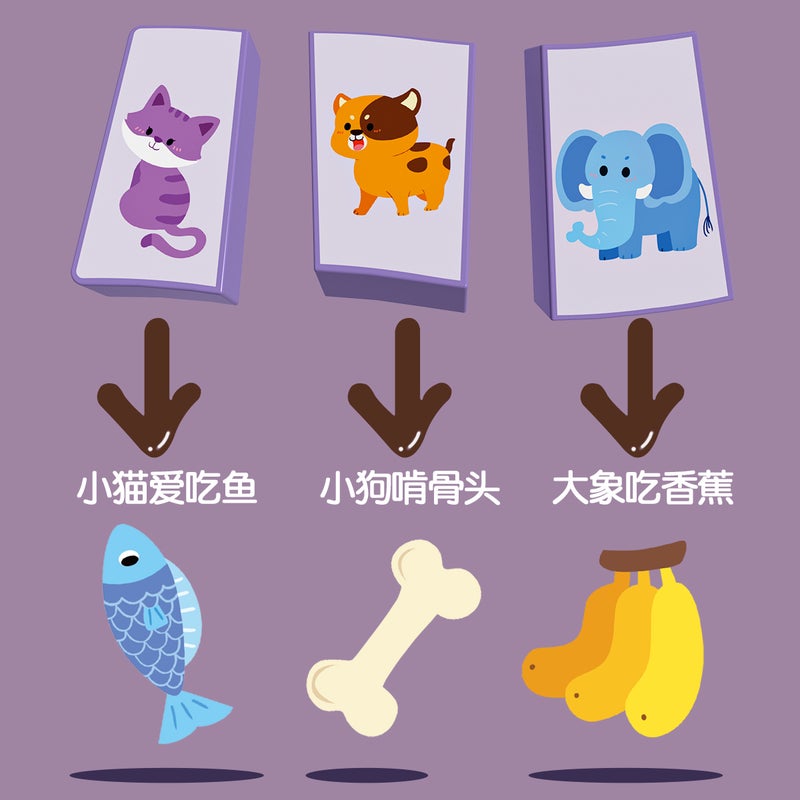 Young Children'S Wooden Puzzle Matching Baby Early Education Educational Toys 2-3 Years Old Montessori Education Brain Development Teaching Aids - Image 4